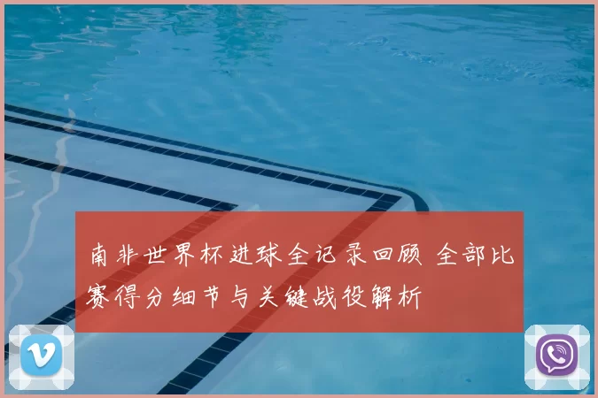 南非世界杯进球全记录回顾 全部比赛得分细节与关键战役解析